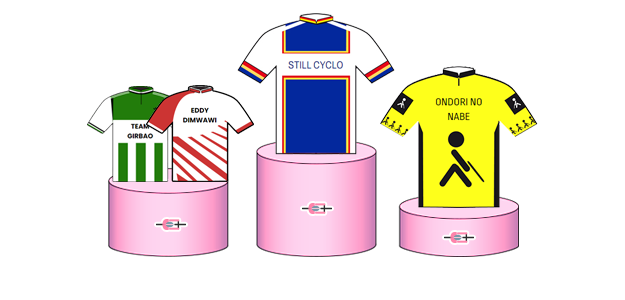 Giro podium etape 1 - Giro podium stage1